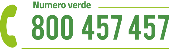 Numero verde pronto intervento 800 457 457