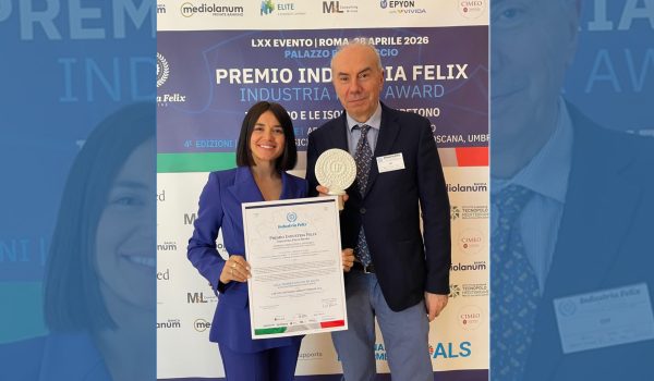 CIIP S.p.A. premiata al Premio Industria Felix con l’Alta Onorificenza di Bilancio