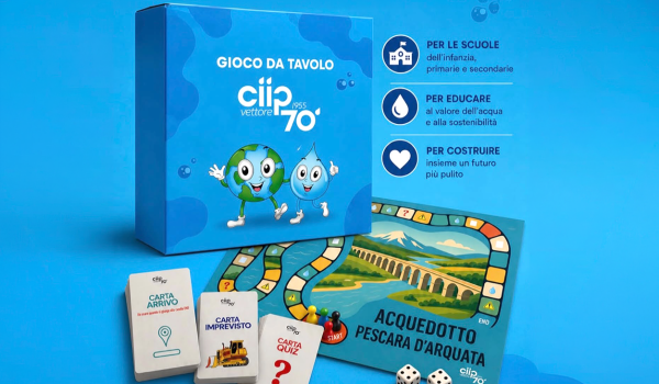 CIIP S.p.A. presenta il nuovo gioco educativo dedicato al mondo dell’acqua